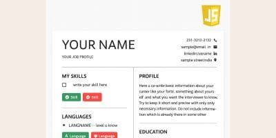 ResumeBuilder -  Easy Resume Maker Script