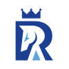 Letter R Royal Horse Logo Design