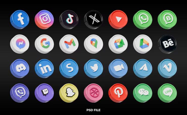 3D Isometric Icon Pack — 500+ Icons
