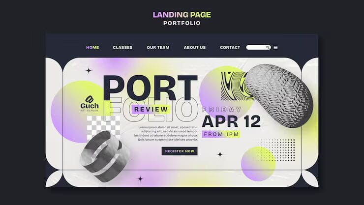 Developer Portfolio — Minimal Design